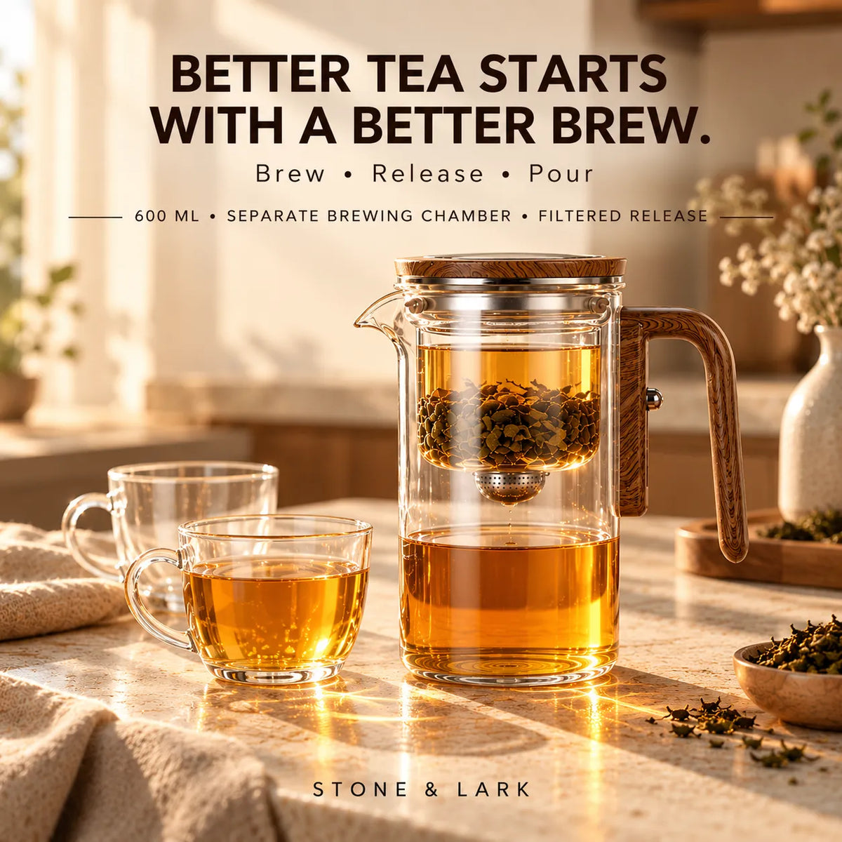 PourBrew Tea Maker