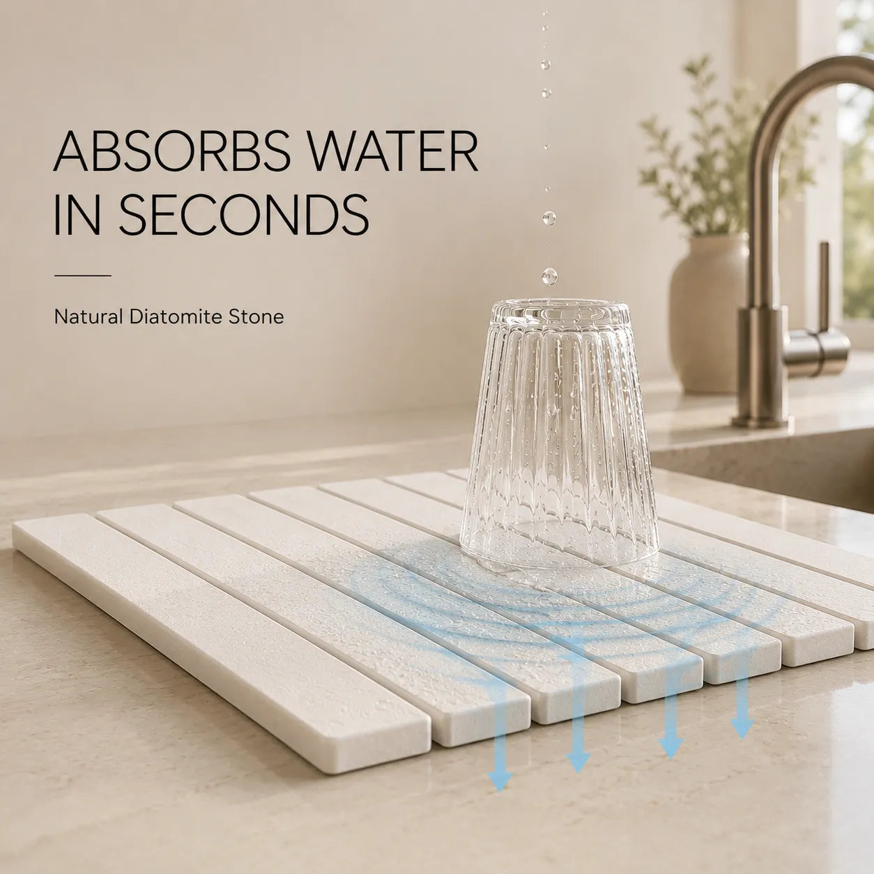 SlateFold™ Stone Drying Mat