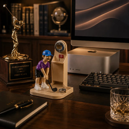 Birdie Butler™ Luxury Golf Bottle Opener