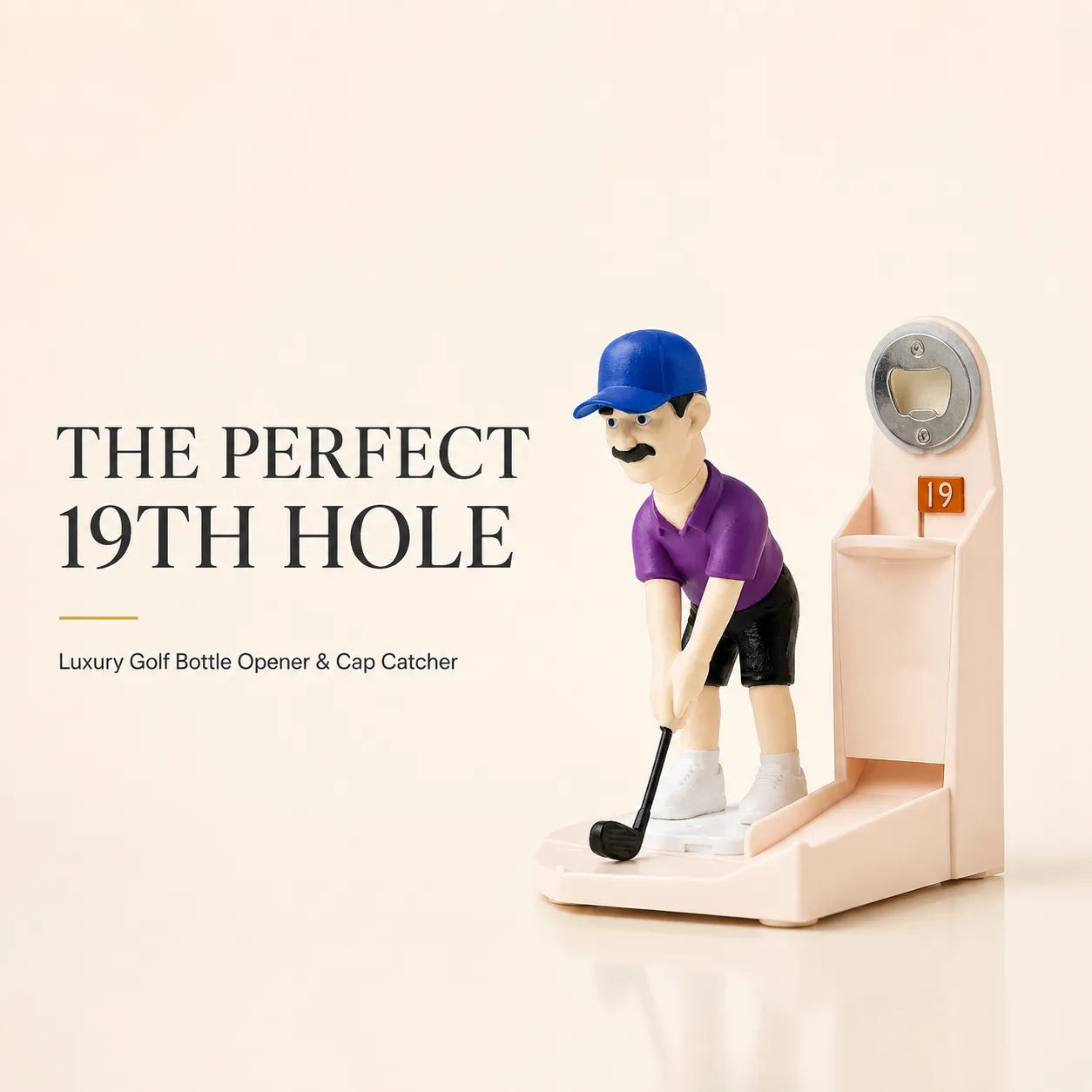 Birdie Butler™ Luxury Golf Bottle Opener