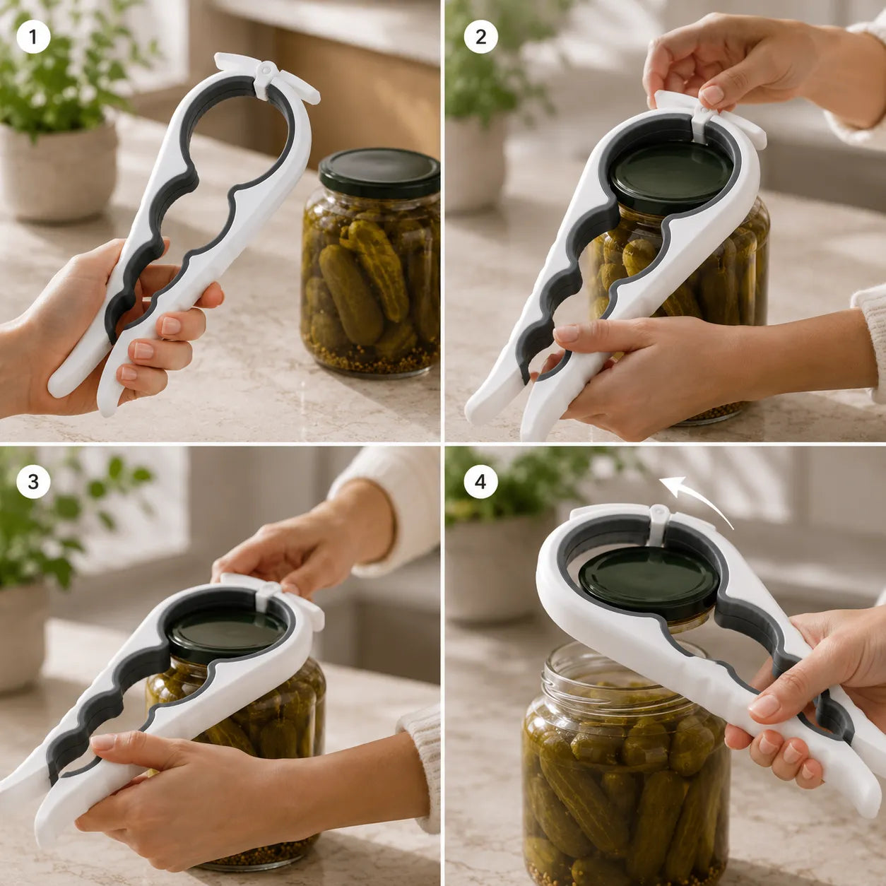 GripFlow 6-in-1 Kitchen Opening Tool