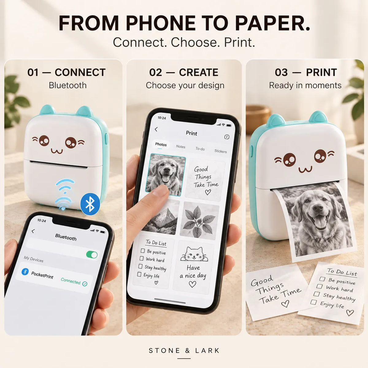 PocketPrint Mini Printer
