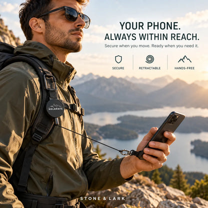 TrailLock Retractable Phone Tether