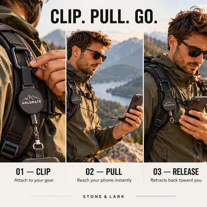 TrailLock Retractable Phone Tether