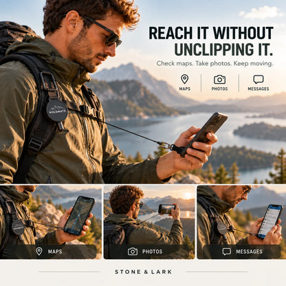 TrailLock Retractable Phone Tether