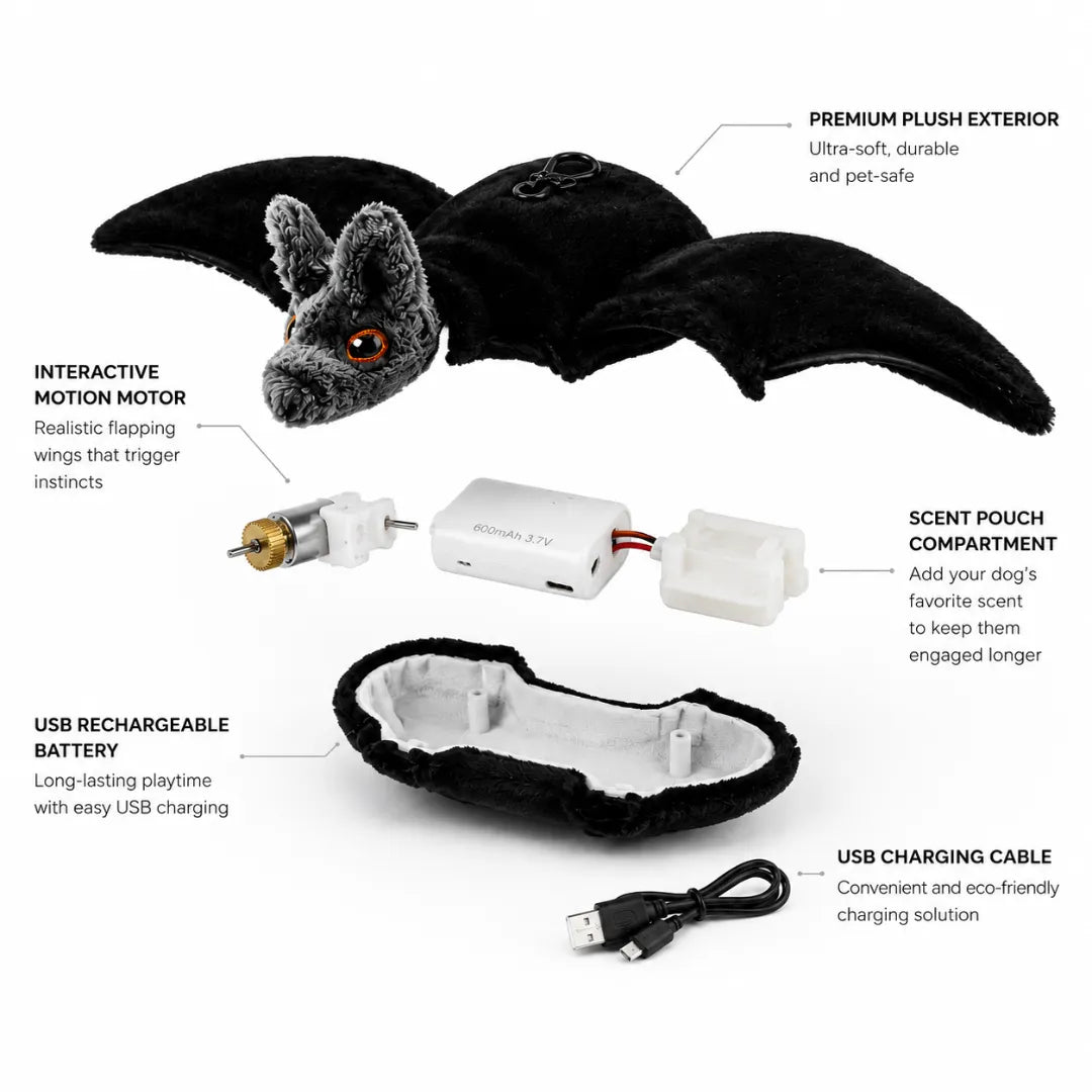 WingPulse™ Flying Bat Toy