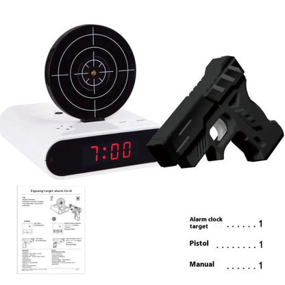 Wake & Aim Digital Alarm Clock