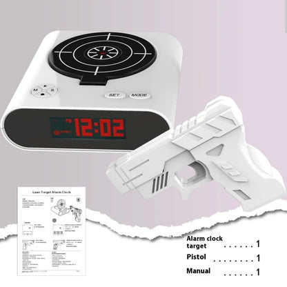 Wake & Aim Digital Alarm Clock