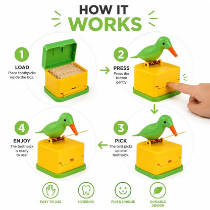 Smart toothpick box