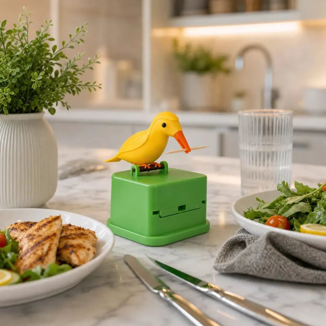 Smart toothpick box