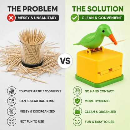 Smart toothpick box