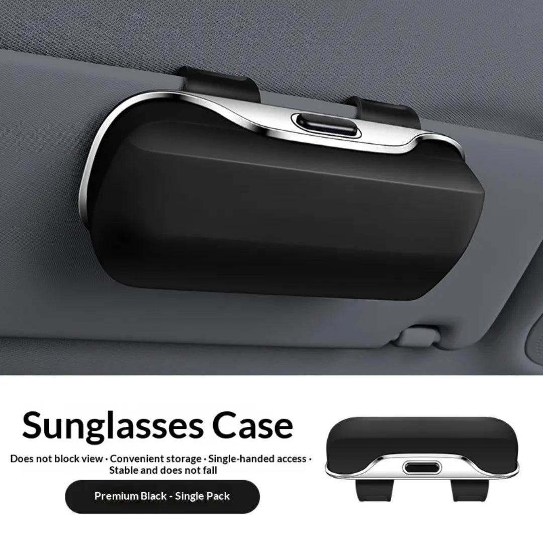 Clip-On Car Sunglass Holder