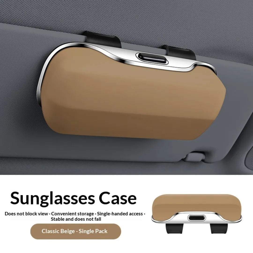 Clip-On Car Sunglass Holder