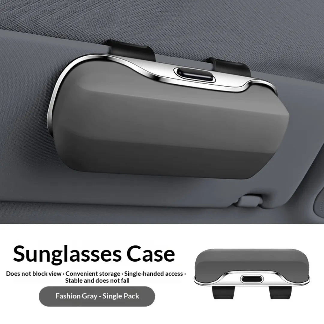 Clip-On Car Sunglass Holder