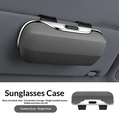 Clip-On Car Sunglass Holder