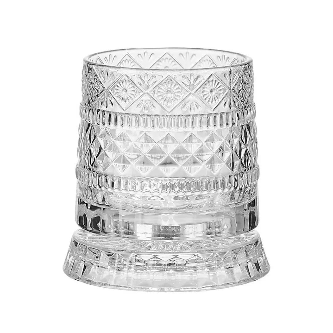 Rotating Crystal Glass