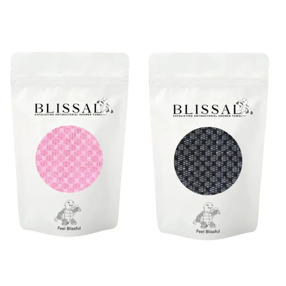 Blissal Exfoliating Antibacterial Shower Towel