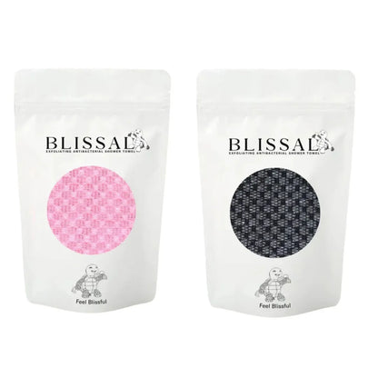 Blissal Exfoliating Antibacterial Shower Towel
