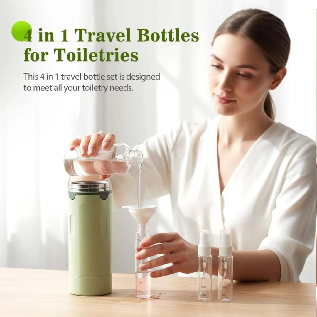 The Essential 4-in-1 Travel Dispenser