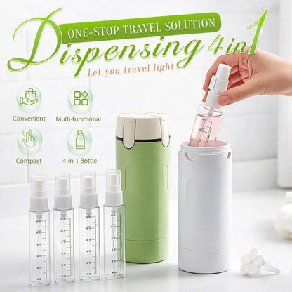 The Essential 4-in-1 Travel Dispenser