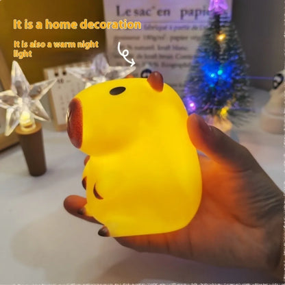 Cozy Capybara Night Light