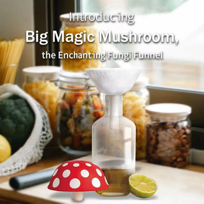 Magic Mushroom Mini Silicone Funnel