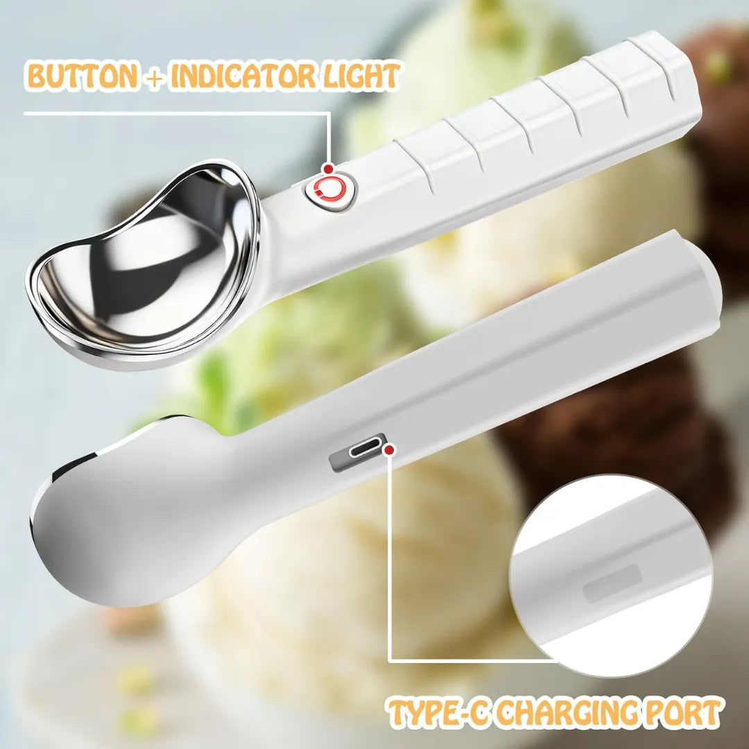 Heated Ice Cream Scoop