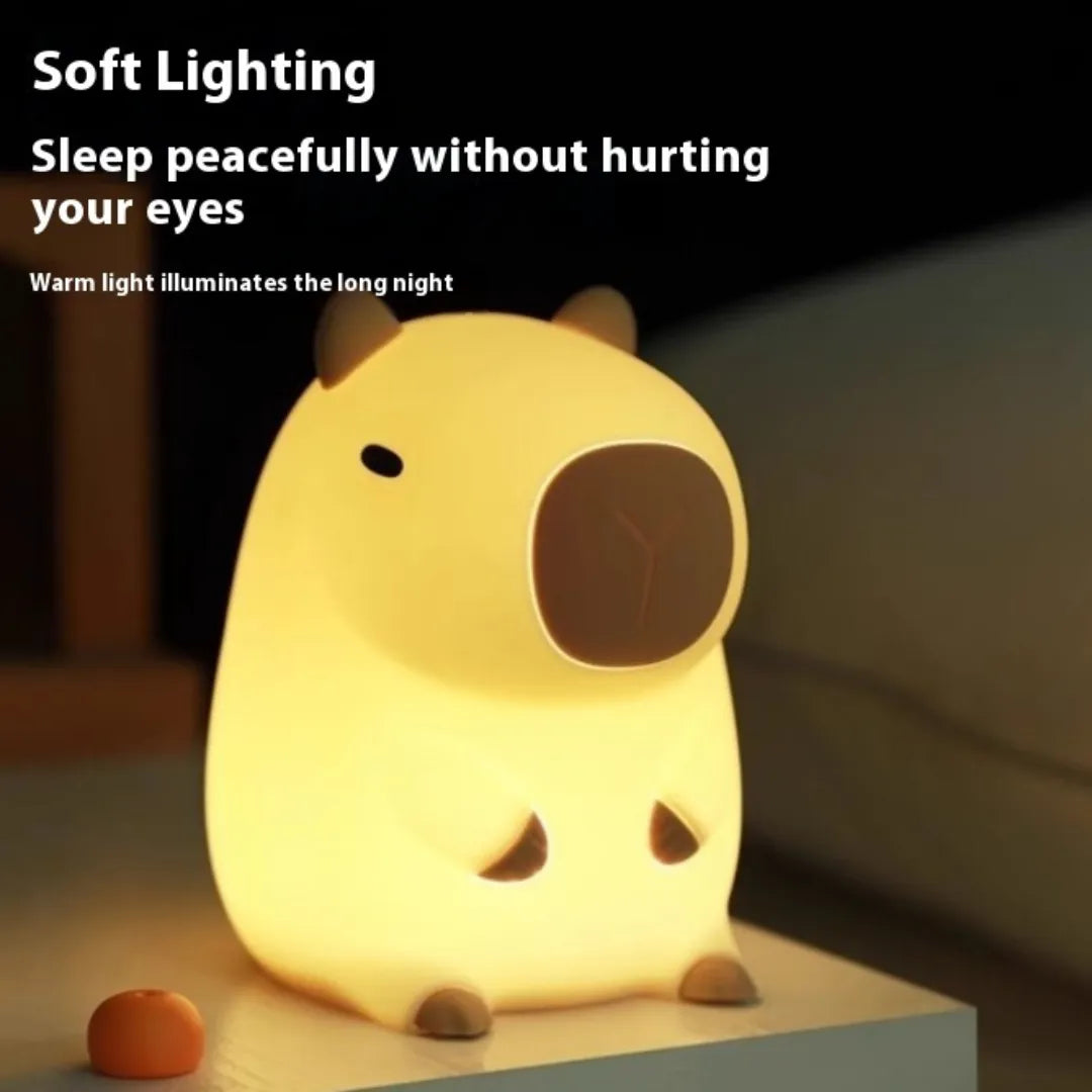 Cozy Capybara Night Light