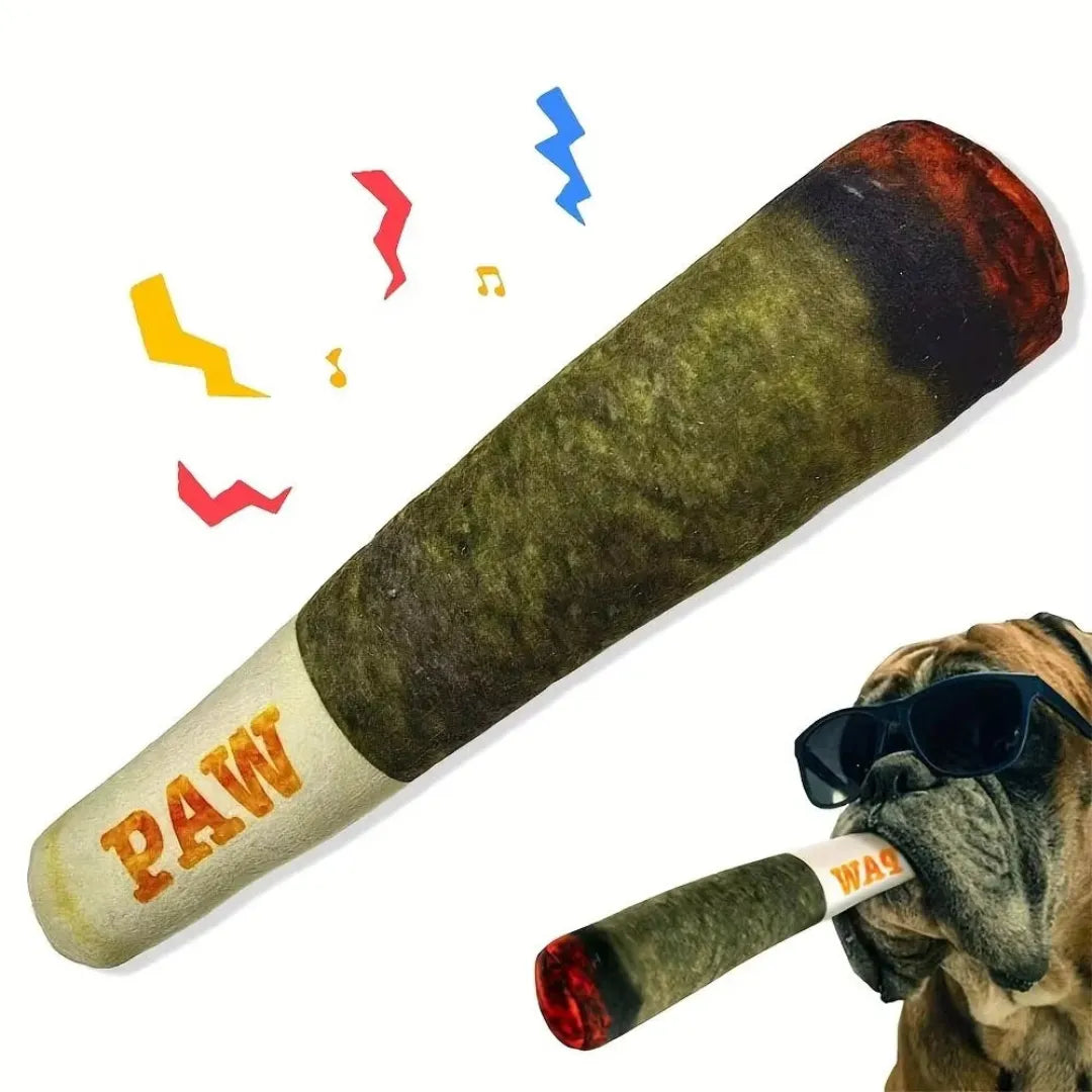 Doggy Doobie - The Squeaky Blunt Dog Toy