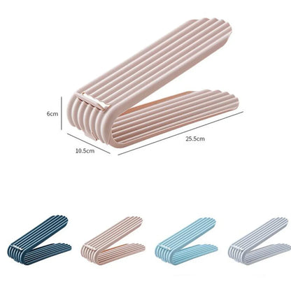 Adjustable Space‑Saving Shoe Organizer