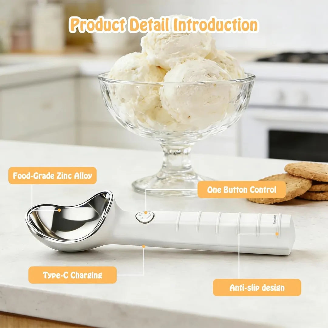Heated Ice Cream Scoop
