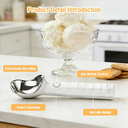 Heated Ice Cream Scoop