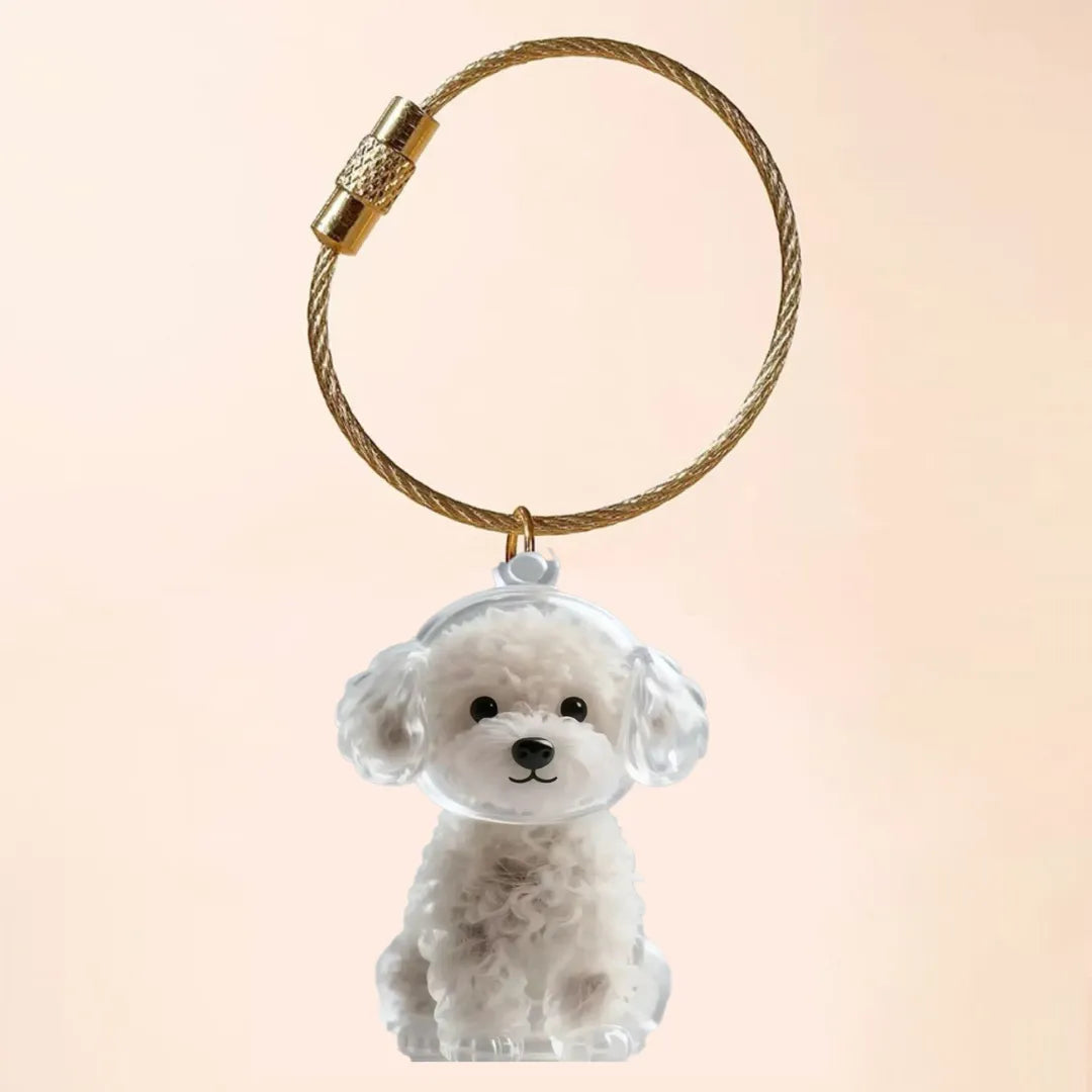 Pet Hair Keychain
