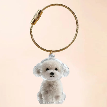 Pet Hair Keychain