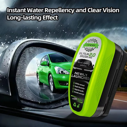Car Glass Oil Film Remover Brush