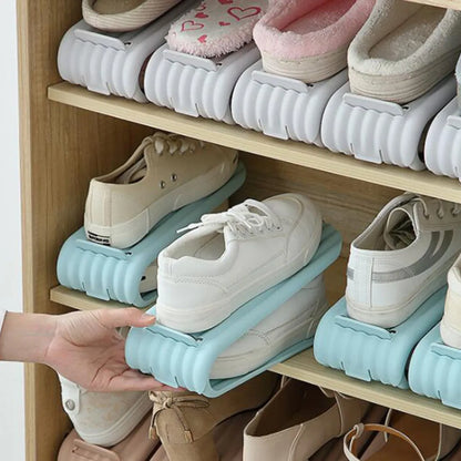 Adjustable Space‑Saving Shoe Organizer