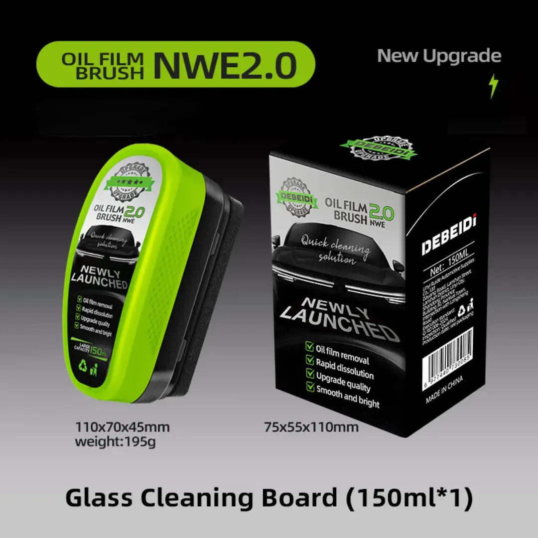Car Glass Oil Film Remover Brush
