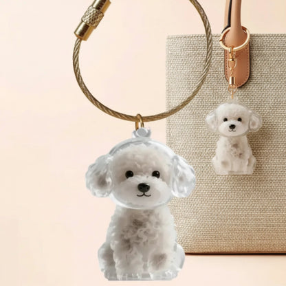 Pet Hair Keychain