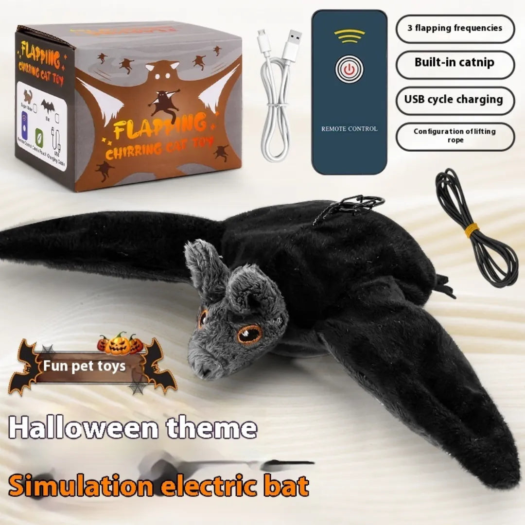 WildWhisker™ Flying Bat Toy