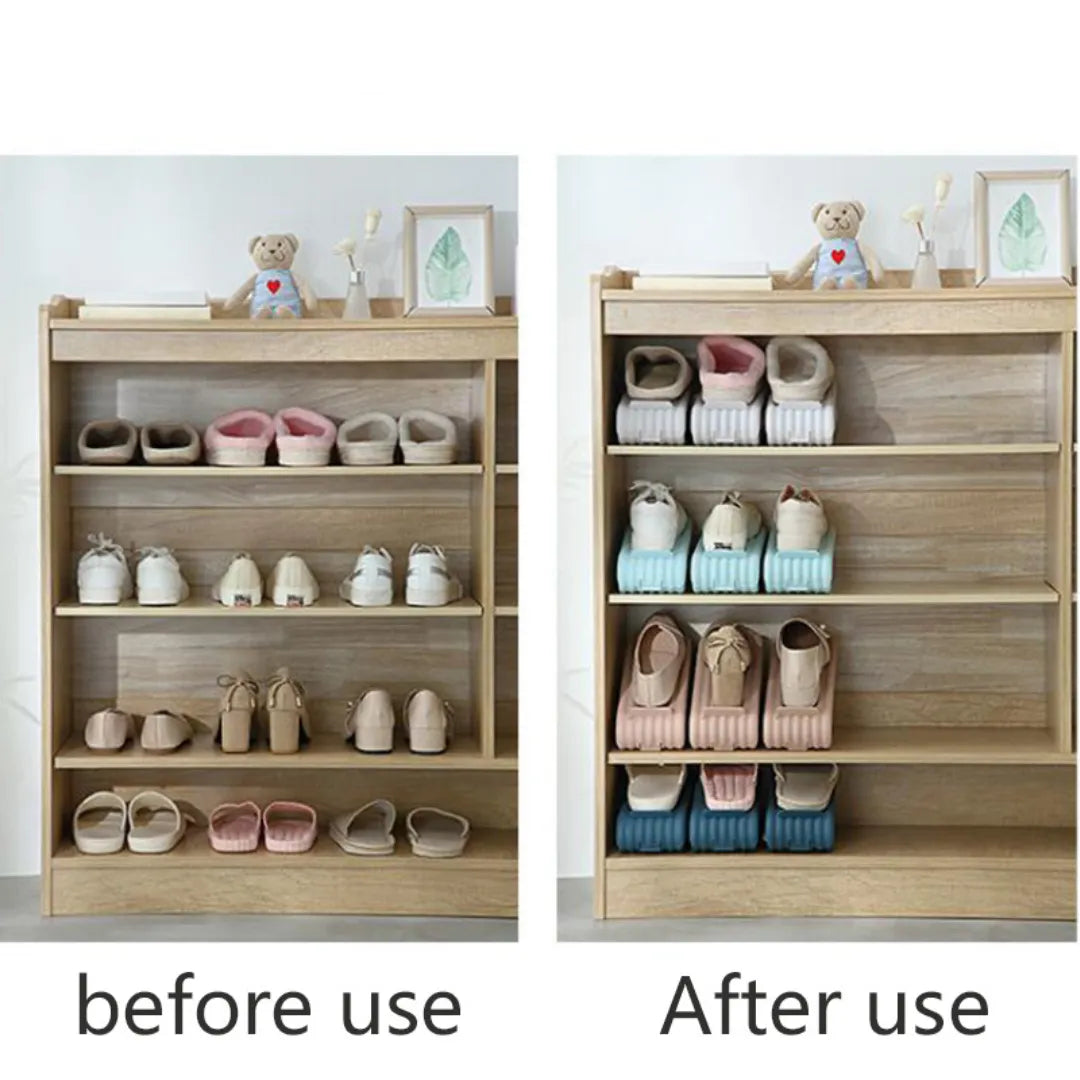 Adjustable Space‑Saving Shoe Organizer
