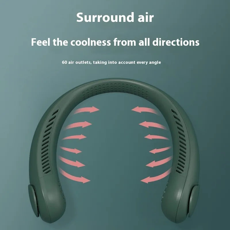 NeckBreeze® Portable Neck Fan