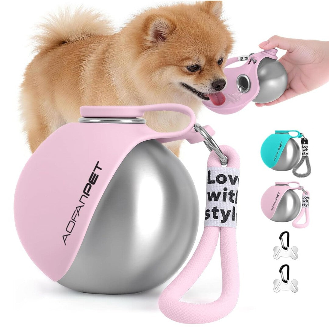 AquaPaw Travel Water Bottle